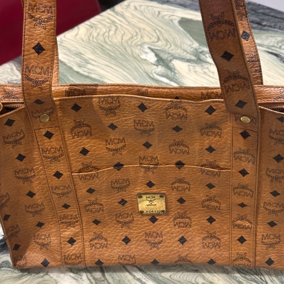 MCM Leather Tote - Picture 2 of 7